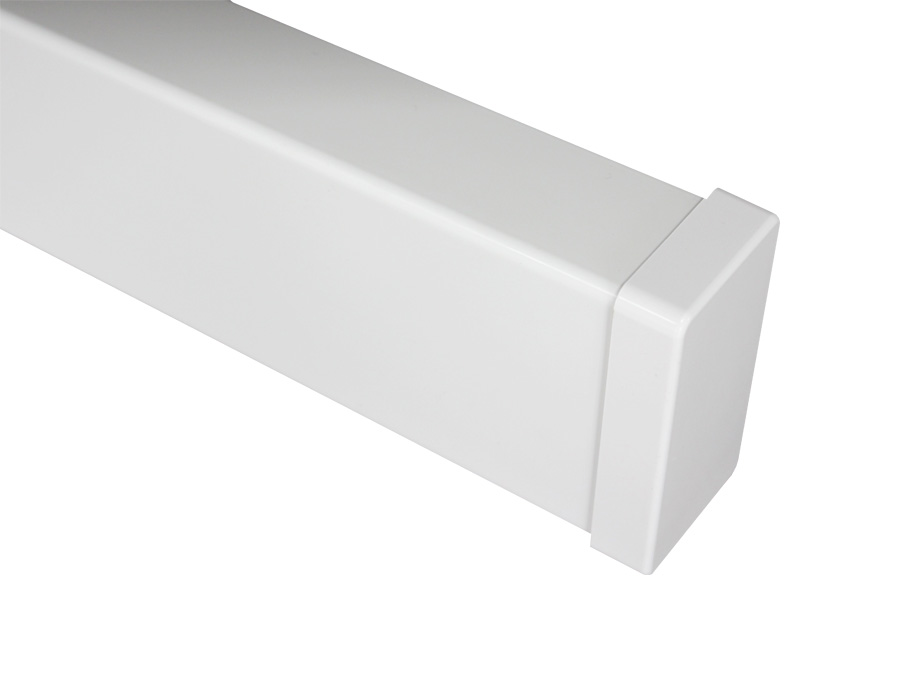 Vinyl post sleeve caps for 2x4 posts